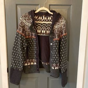 Free People Hooded Sweater